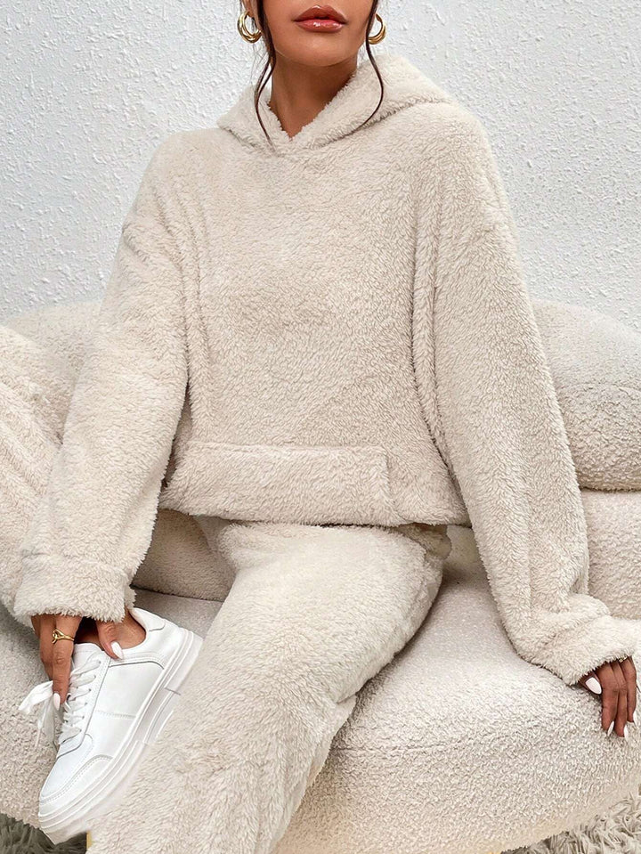 Soft Fleece Two-Piece Lounge Set