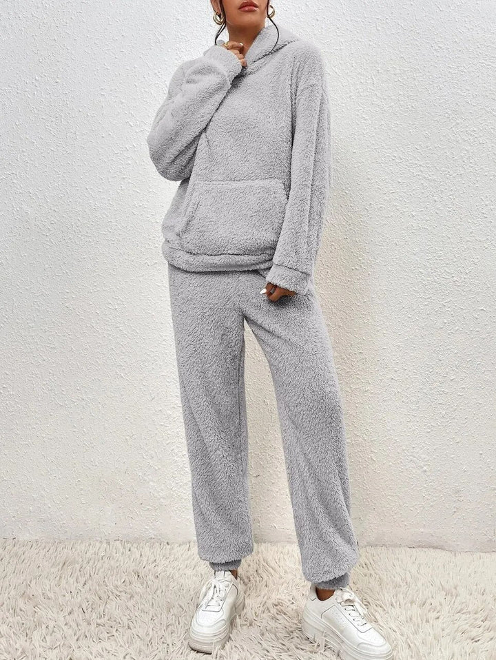 Soft Fleece Two-Piece Lounge Set