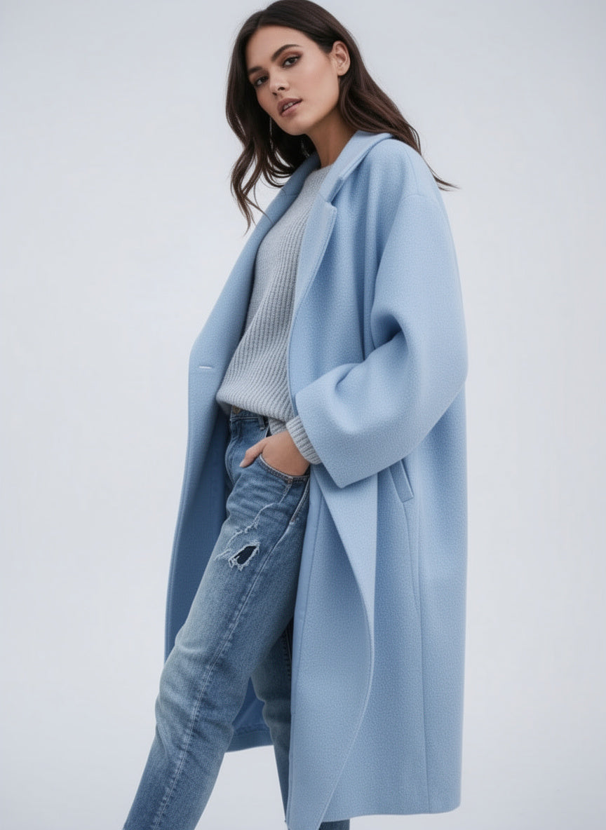 Long Woolen Winter Coat